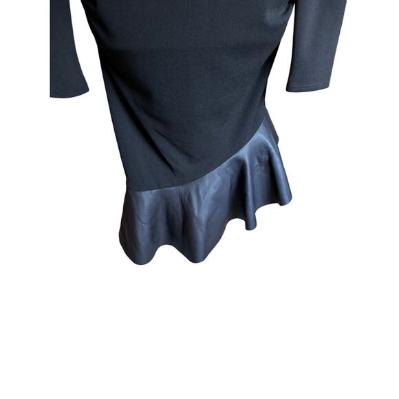 ASOS Asymmetrical Maternity Cocktail Dress 
Size 4 Black - Picture 5 of 9